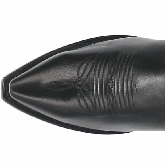 DAN POST Black Leather Western Boots - Picture 2 of 10